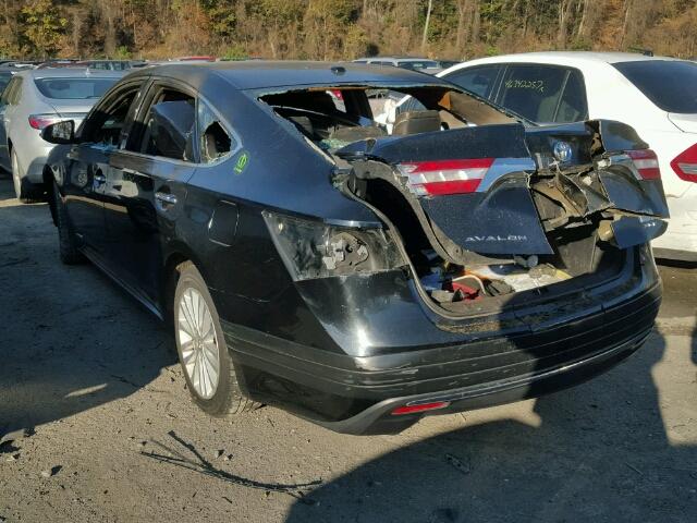 4T1BD1EB8DU010041 - 2013 TOYOTA AVALON HYB BLACK photo 3