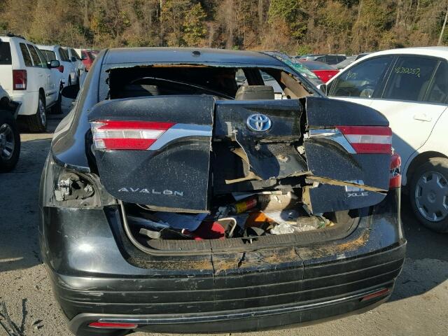 4T1BD1EB8DU010041 - 2013 TOYOTA AVALON HYB BLACK photo 9