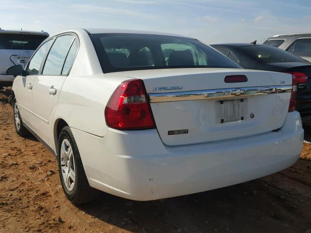 1G1ZS58F17F166048 - 2007 CHEVROLET MALIBU LS თეთრი ფოტო 3
