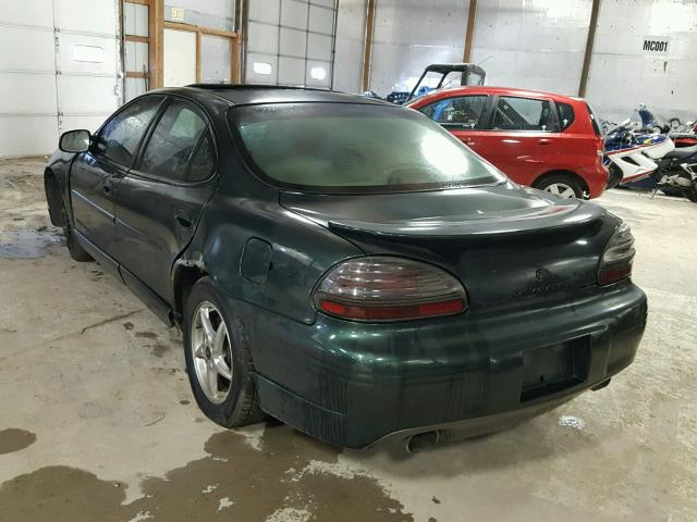 1G2WP52K91F232178 - 2001 PONTIAC GRAND PRIX GREEN photo 3