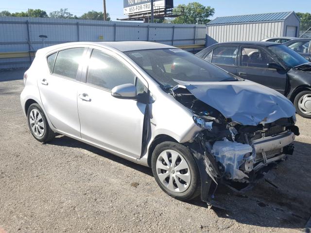 JTDKDTB32E1068419 - 2014 TOYOTA PRIUS C SILVER photo 1