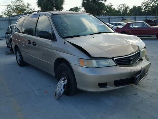 2HKRL18542H513682 - 2002 HONDA ODYSSEY LX GOLD photo 1