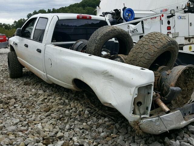 3D7KS28AX8G231061 - 2008 DODGE RAM 2500 S Սպիտակ լուսանկար 3