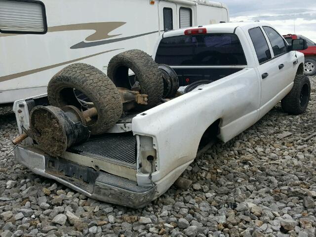 3D7KS28AX8G231061 - 2008 DODGE RAM 2500 S Սպիտակ լուսանկար 4