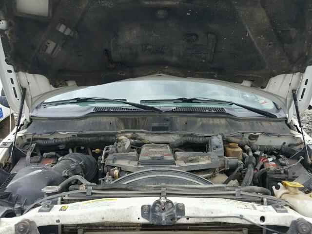 3D7KS28AX8G231061 - 2008 DODGE RAM 2500 S Սպիտակ լուսանկար 7