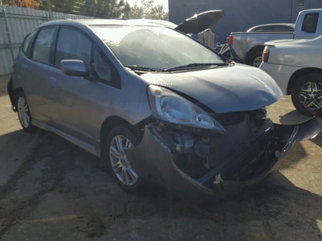 JHMGE8H48AC025877 - 2010 HONDA FIT SPORT SILVER photo 1