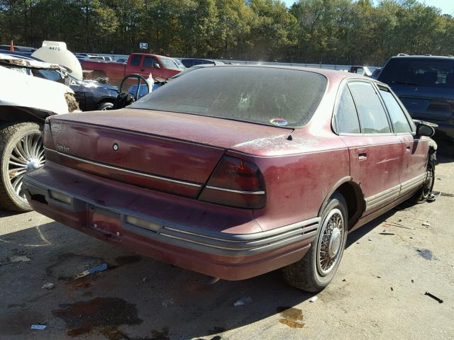 1G3HN52K2S4811262 - 1995 OLDSMOBILE 88 ROYALE BURGUNDY photo 4