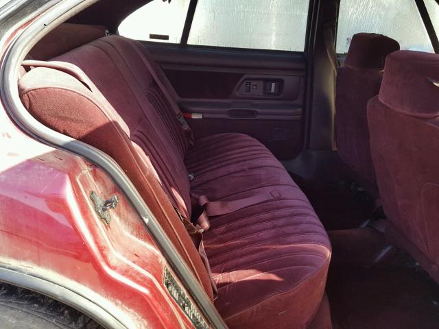 1G3HN52K2S4811262 - 1995 OLDSMOBILE 88 ROYALE BURGUNDY photo 6