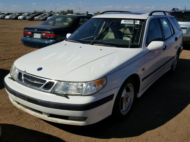 YS3EH55G9Y3070469 - 2000 SAAB 9-5 AERO WHITE photo 2