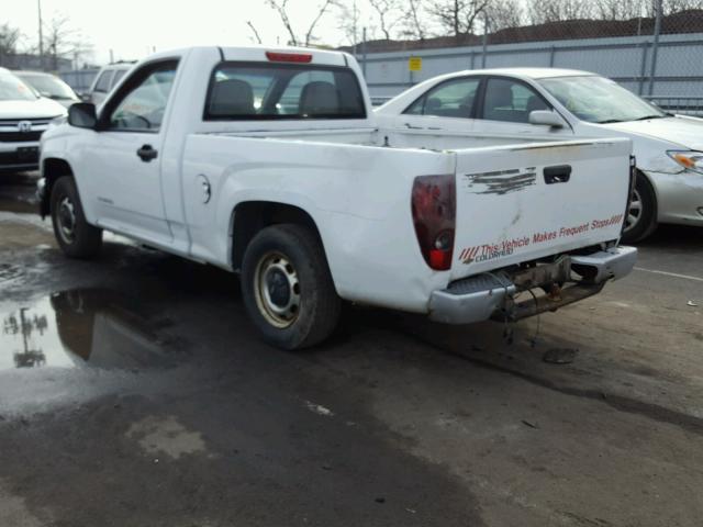 1GCCS146358275124 - 2005 CHEVROLET COLORADO WHITE photo 3