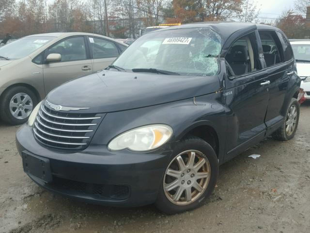 3A4FY58B36T362271 - 2006 CHRYSLER PT CRUISER BLACK photo 2