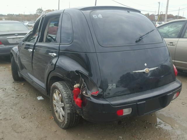 3A4FY58B36T362271 - 2006 CHRYSLER PT CRUISER BLACK photo 3