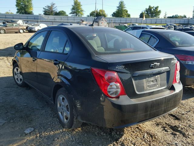 1G1JA5SH6D4173577 - 2013 CHEVROLET SONIC LS BLACK photo 3