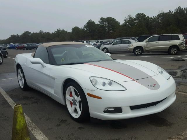 1G1YY36U475108120 - 2007 CHEVROLET CORVETTE WHITE photo 1