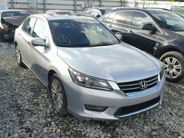 1HGCR2F81DA260159 - 2013 HONDA ACCORD EXL SILVER photo 1