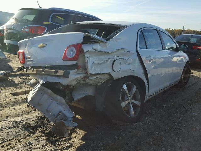 1G1ZC5E19BF384186 - 2011 CHEVROLET MALIBU 1LT WHITE photo 4