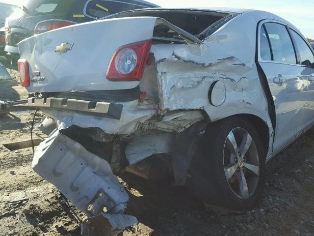1G1ZC5E19BF384186 - 2011 CHEVROLET MALIBU 1LT 白色 照片 9