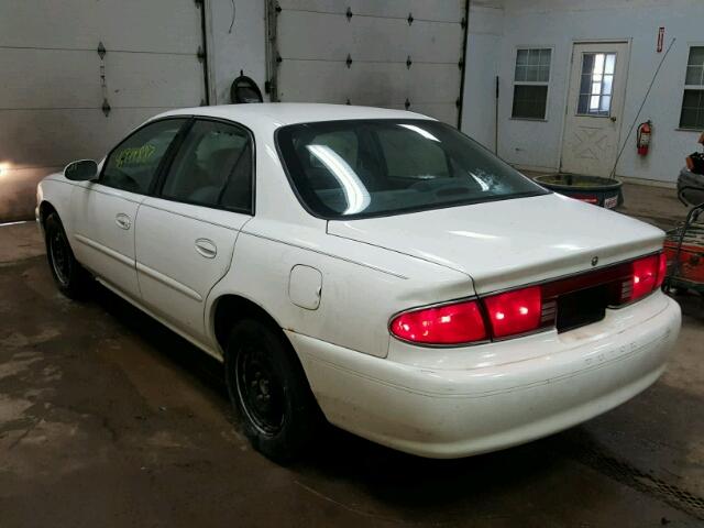 2G4WS52J041258032 - 2004 BUICK CENTURY CU WHITE photo 3