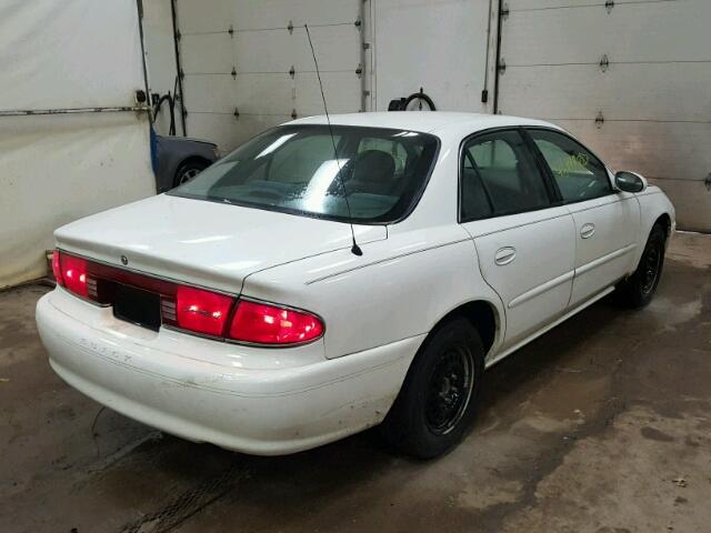 2G4WS52J041258032 - 2004 BUICK CENTURY CU WHITE photo 4