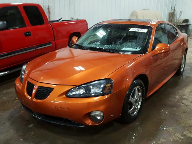 2G2WS522X41314818 - 2004 PONTIAC GRAND PRIX ORANGE photo 2