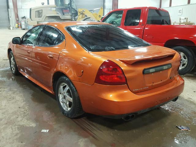 2G2WS522X41314818 - 2004 PONTIAC GRAND PRIX ORANGE photo 3