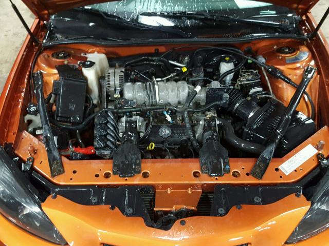 2G2WS522X41314818 - 2004 PONTIAC GRAND PRIX ORANGE photo 7