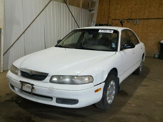 1YVGE22C1T5563949 - 1996 MAZDA 626 DX WHITE photo 2