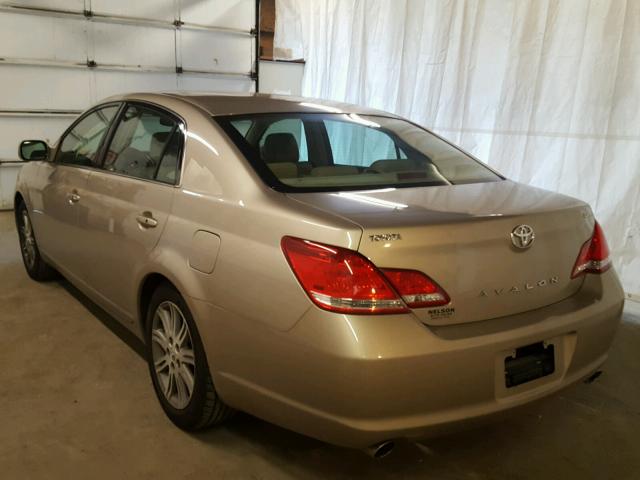 4T1BK36B25U001563 - 2005 TOYOTA AVALON XL GOLD photo 3