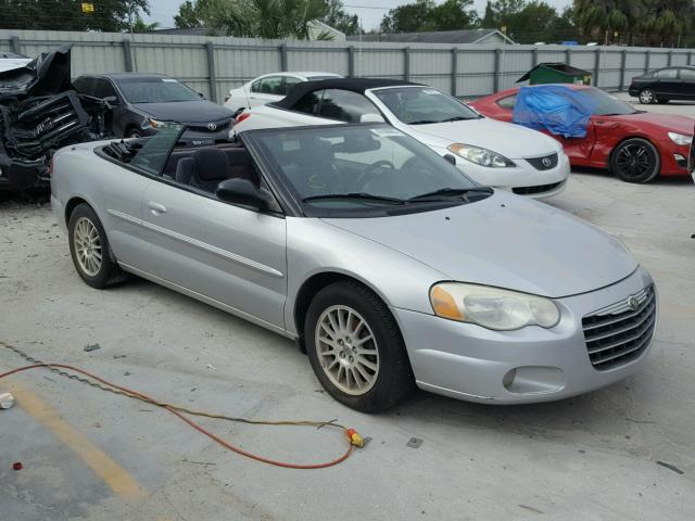 1C3EL55R94N406311 - 2004 CHRYSLER SEBRING LX SILVER photo 9