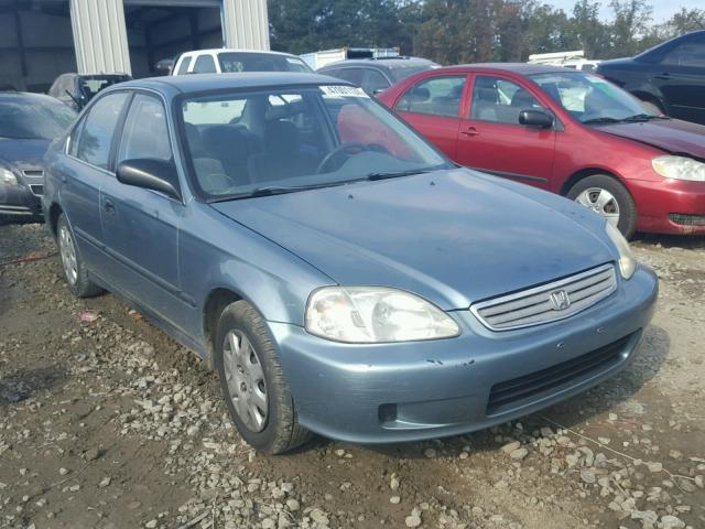 1HGEJ6671XL055240 - 1999 HONDA CIVIC LX BLUE photo 1