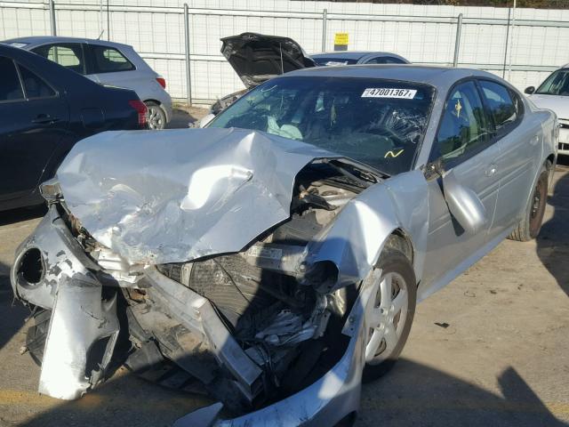 2G2WP522251228535 - 2005 PONTIAC GRAND PRIX SILVER photo 2