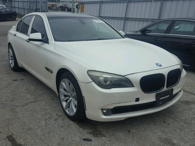 WBAKA83569CY34617 - 2009 BMW 750 I WHITE photo 1