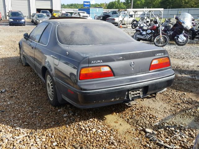 JH4KA8154MC002769 - 1991 ACURA LEGEND L BLACK photo 3