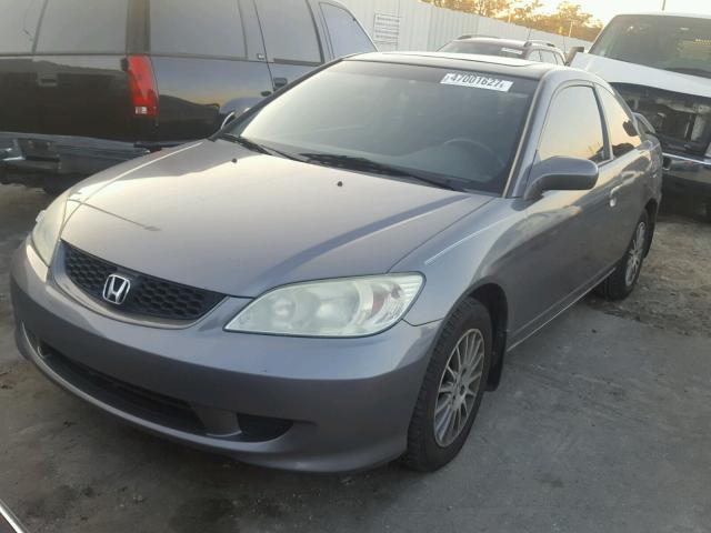 1HGEM22965L076752 - 2005 HONDA CIVIC EX Boz foto 2