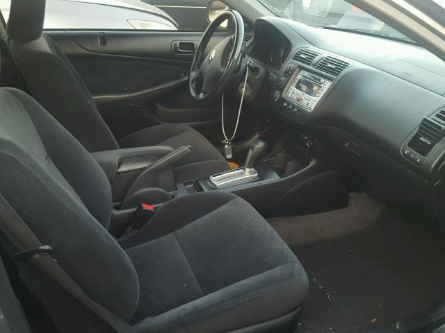 1HGEM22965L076752 - 2005 HONDA CIVIC EX Boz foto 5