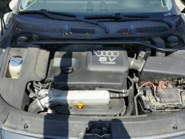 TRUSC28N051010479 - 2005 AUDI TT GRAY photo 7