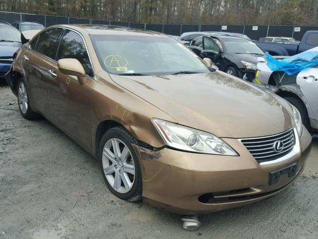 JTHBJ46G572008996 - 2007 LEXUS ES 350 GOLD photo 1