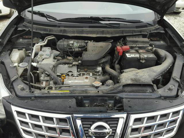 JN8AS5MT4AW029181 - 2010 NISSAN ROGUE S BLACK photo 7