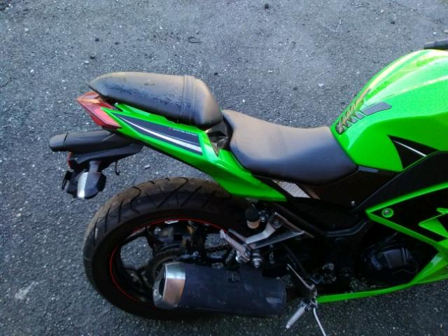 JKAEX8A19EA004602 - 2014 KAWASAKI EX300 A GREEN photo 6