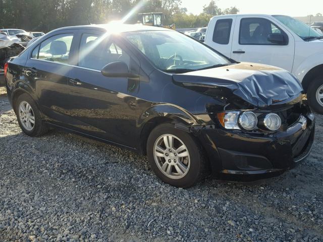 1G1JC5SH9D4253434 - 2013 CHEVROLET SONIC LT BLACK photo 1