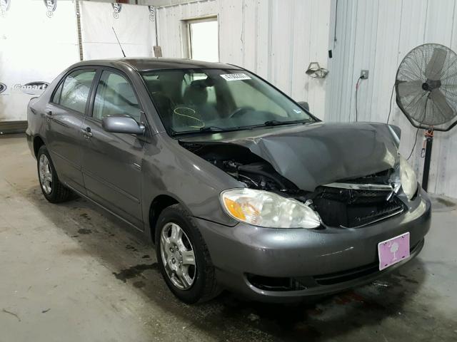 2T1BR32E78C904759 - 2008 TOYOTA COROLLA CE CHARCOAL photo 1