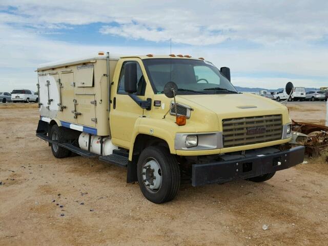 1GDJ5C1G68F904135 - 2008 GMC C5500 C5C0 YELLOW photo 1