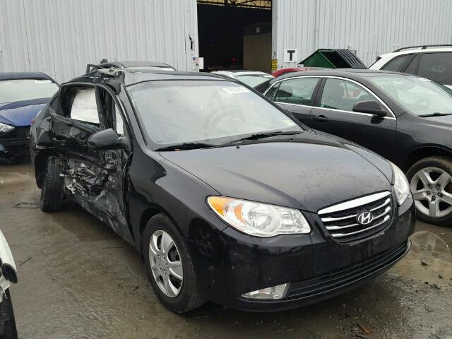 KMHDU4ADXAU831333 - 2010 HYUNDAI ELANTRA BL BLACK photo 1