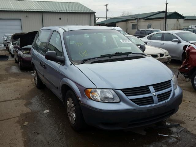 1D4GP25B46B662258 - 2006 DODGE CARAVAN TEAL photo 1