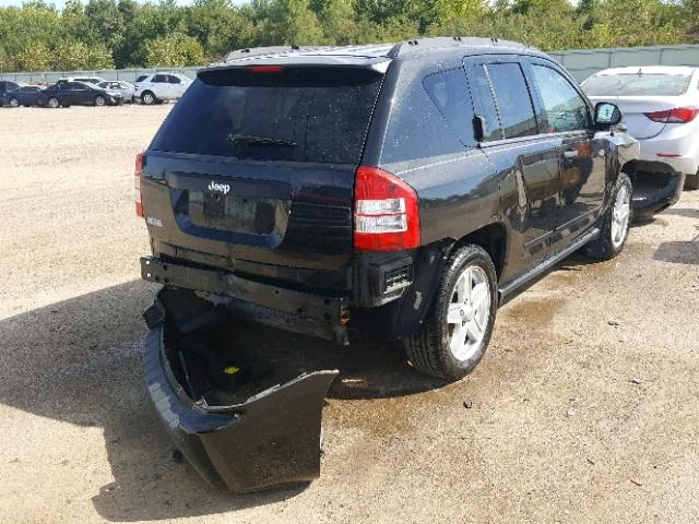 1J4FT47B89D210779 - 2009 JEEP COMPASS SP BLACK photo 4
