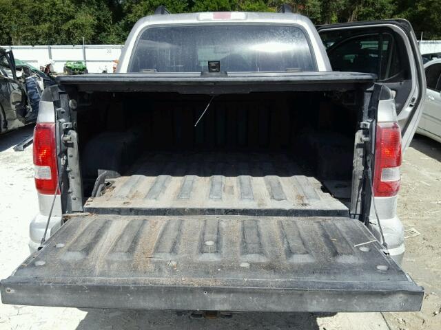 1FMEU33K87UA45761 - 2007 FORD EXPLORER S SILVER photo 9