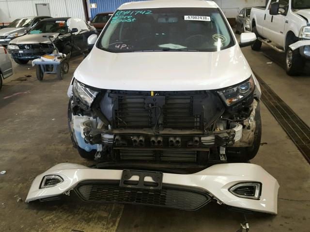 2FMPK4AP5GBB78339 - 2016 FORD EDGE SPORT WHITE photo 9