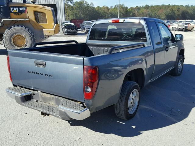 1GTCS196368211515 - 2006 GMC CANYON GREEN photo 4