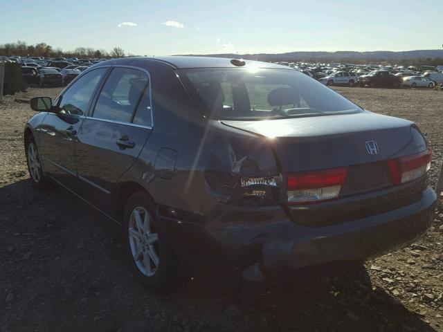 1HGCM66544A011284 - 2004 HONDA ACCORD EX GRAY photo 3