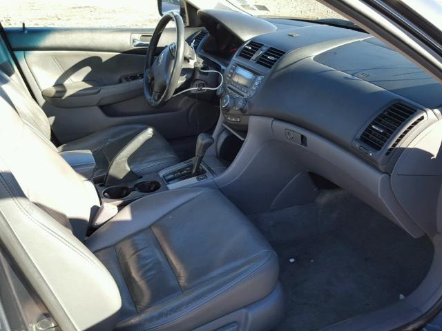 1HGCM66544A011284 - 2004 HONDA ACCORD EX GRAY photo 5